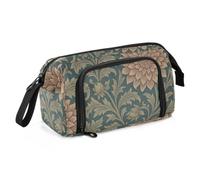 KLL Large Pencil Case Large Capacity William Morris Dahlia Pattern