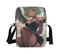 KLL Little Devil Anime Woman messenger bags Vegan Leather men shoulder bag Travel Woman Shoulder Handbags