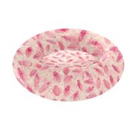 KLL Madagascar Hissing Cockroach Watercolor Peach Removable & Washable Pet Cat Bed fluffier Cat Cave Bed for Extra Small Size Pets Sleeping Dog Crate Beds