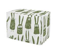 KLL Monsters Animals Khaki on White Crate Covers for Dogs Puppy Wire Cage Covers Dog Crate Protector 48 Inch