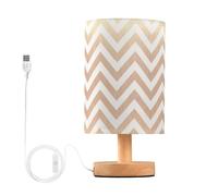KLL Nightstand Lamp Desk Led Lamp with Shade 11 Rosegold Foil Digital Papers Lamp for Study Desk Farmhouse Bedroom