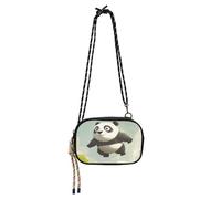 KLL Panda Flying Cute Cartoon Sling Bags Crossbody Women Practical with Credit Card Slots Messenger Bag Crossbody Go shopping
