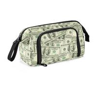 KLL Pen Case Large Capacity One Hundred Dollar Cash Money