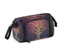 KLL Pencil Bag Large Capacity Girl Pencil Case with Zipper Cases With Pencil Holder for Nurse School Supply Tree Tarot