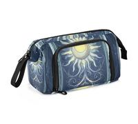 KLL Pencil Box Large Capacity Girl Pencil Case Portable Pencil Case For Teen for Boys Preppy School Sun Moon Tarot