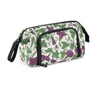 KLL Pencil Case Organizer Large Capacity William Morris Purple Morning