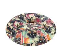 KLL Pop Art Style Cats Calming Anti Anxiety Pet Cat Bed fluffier Cat Pillow Bed for Extra Small Size Pets Supplies productos para Perros