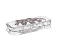 KLL Scary monsters Claw Hand Designed Clear Pencil Box