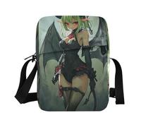 KLL Sexy Little Devil Anime Woman messenger bag for women Vegan Leather cross body bag Travel Ladies Shoulder Handbags