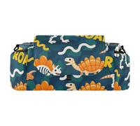 KLL Skull Dinosaur Roaring Orange Camouflage stroller cup holder organizer storage caddy magic sticker acesorios para baby