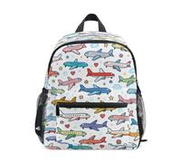 KLL sport backpack for kids Cartoon Cute Colorful Plane, Cartoon Cute Colorful Plane, M, Fashion