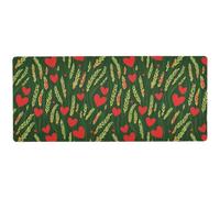 KLL Spring Wheatgrass Country Style Valentine cool Mouse Pad for gaming for home office big mousepad big 31.5 x 11.8in