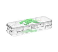 KLL St Patricks Day Green monsters Designed Plastic Pencil Box