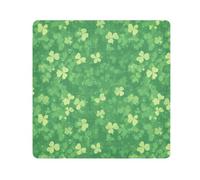KLL St Shamrock Luck Pattern Portable Makeup Travel Case Cloth Portable Makeup Organizer Wrap Camera Lens Cloth Wrapper Organizer Bags For Women, St Shamrock Luck Pattern, 21.7x21.7in