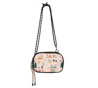 KLL Trains Cartoon Cute Side Bag Crossbody for Women Waterproof with Adjustable Strap Side Bags Walk the dog