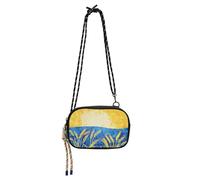 KLL Wheat Ear Realism at Sunset Crossbody Wallet Purse for Womens Waterproof with Adjustable Strap Purses Take a walk