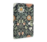 KLL William Morris Floral Black Colorful women's wallets slim With ID Window RFID Blocking small wallet for cards for Men and Women carteras para hombres