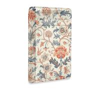 KLL William Morris Retro Flowers women wallet slim with money clip RFID Blocking card case wallet for Men and Women carteras para hombre
