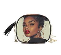 KLL Woman Charming Small Crossbody Purse for Mens Beauty with Adjustable Strap Purses Take a walk