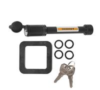 KLLJRFW 5/8in Trailer Hitch Pin Lock Set,Towing Hitch Locks System with Key,Cushion Pad,O Rubber Ring,Hitch Lock Pin Compatible with Car Truck Hitch Ball Carrier