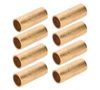 KLLJRFW 8 Pcs Spring Bushing Kitz,ID 9/16 in,OD 11/16in Bronze Trailer Axle Shackle Bushings,Heavy Duty Trailer Leaf Spring Bushings for Double Eye Springs Equalizers
