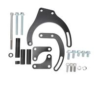 KLLJRFW Power Steering Pump Mounting Bracket LWP SWP Power Steering Pump Bracket Kit Compatible with Chevy Big Block Engines BBC (Black)