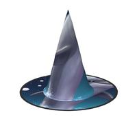 KLLTYHMU 2 Pcs Halloween Witch Hats Cute Sea Animal Dolphin Witches Hat Mens Womens Floating Hats Costume Accessories Halloween Decorations For Porch Yard Indoor Outdoor Decor Party Supplies