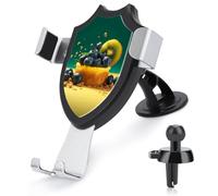 KLLTYHMU Car Phone Mount Stand Non-Slip Ultra Stable Cell Phone Holder Hands Free Delicious Dessert Car Phone Holder Universal Fit Automobile Clamp Cradle Compatible with Most Cell Phones