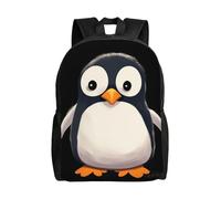 KLLTYHMU Cute Penguin Travel Laptop Backpack Waterproof Lightweight Cute Backpack For Women Men Casual Daypack