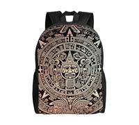 KLLTYHMU Mayan Calendar End Of The World Travel Laptop Backpack Waterproof Lightweight Cute Backpack For Women Men Casual Daypack