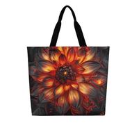 KLLTYHMU Neon Effect Style Tote Bag Large Women Casual Shoulder Bag Reusable Grocery Bag Fasion Handbag for Office Shopping Travel