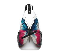 KLMELLMDE Cross Chest Butterfly Bag Diagonally, Crossbody Backpack, Shoulder Chest Bag, Men'S And Women'S Backpack, Hiking Bag