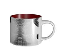 KLMELLMDE Large-Capacity Ceramic Ice Hockey Art Mug, Tea Cup, Coffee Cup, Hot Chocolate Cup. 450 Millilitres.