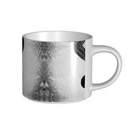 KLMELLMDE Large-Capacity Ceramic Ice Hockey Art Mug, Tea Cup, Coffee Cup, Hot Chocolate Cup. 450 Millilitres.