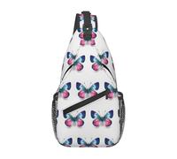 KLMELLMDE Small Chest Butterfly Bag,Men'S Crossbody Chest Bag,Daily Lightweight Crossbody Bag,Hiking And Travelling Backpacks