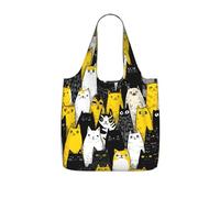 KLMELLMDE Storage Shopping Many Cats Bag, Convenient Travel Bag, Suit For Work, Daily Travel Use.