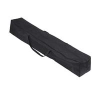 Klmnop 800D Heavy Duty Hammock Storage Bag, 63''L x 10''W x 10''H Portable Steel Hammock Stand Waterproof Carrying Bag with Handle for Storage Traveling(Black)