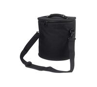 Klmnop Hockey Puck Bag, Waterproof, Holds 50 Pucks, Adjustable Strap, Black, 10x12inch