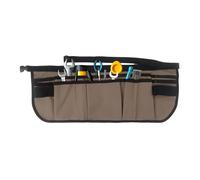 Klmnop Window Tint Tools Apron, Tool Pouch Waist Bag with Adjustable Belt, Waterproof Oxford Multi-Pocket for Vinyl Wra(Khaki)