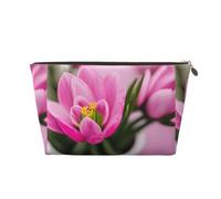 KLNBV Spring Is In The Air Travel Toiletry Bag with One Zip and Large Enough for Cosmetic Utensils, Gold, One Size, gold, standard size