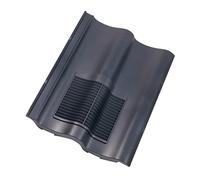 Klober Double Pantile Vent (Slate Grey)