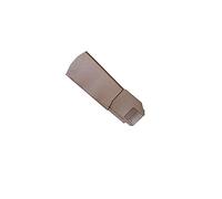 Klober Dry Verge Brown Right Hand Units - Plastic Roof Line End Cap for Gable/Apex