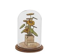 Kloche Happy Birthday Flower Figurine