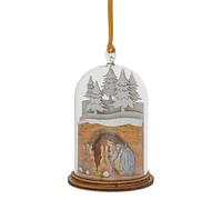 Kloche Mrs Rabbit In Burrow Hanging Ornament - P2257