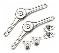 Klok FERRARI Swivel Lever Arm for Folding Doors and Vasistass, Can Be Installed Both Right and Left (Iron KLOK KLOK KNOD for Wood Doors, 2 Piece)
