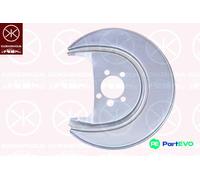 Klokkerholm Brake Backing Plate Dust Shield Rear RH Zinc-coated fits Audi A1 (8X_) 2010-2018