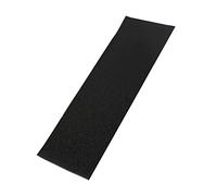 Klomveris Skateboard Sticker, 9 × 33 inch Self Adhesive Skateboards PVC Perforated No Bubbles Parts Deck Electric Scooter Anti-slip Sheet Rough Professional Sandpaper Fits Most Scooter(Black)