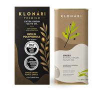 Klonari Extra Virgin Olive Oil - New Harvest 2025-26 - Single Origin, Achaia, Greece - Cold-Pressed Greek Oil, Low Acidity, Rich in Polyphenols, Premium Quality (5 Litre)