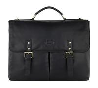 KLONDIKE 1896 021545 Women's Briefcase Genuine Leather, black, One Size