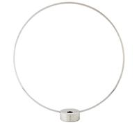 KLONG Gloria candle holder, large nickel